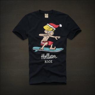 T-shirt Hollister Homme en Noir